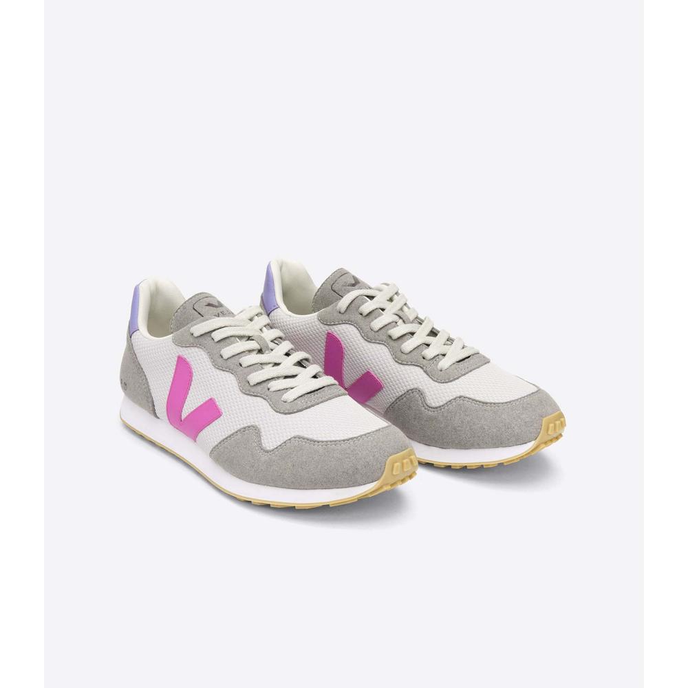 Veja SDU REC ALVEOMESH Women's Running Shoes White/Grey | CA 434XYU